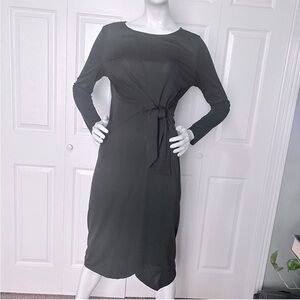 ***💲BOGO💲*** black midi wrap dress